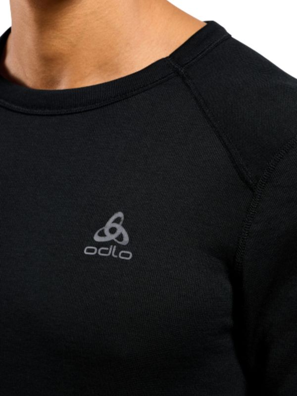 Koszulka termoaktywna męska Odlo Active Warm ECO Black