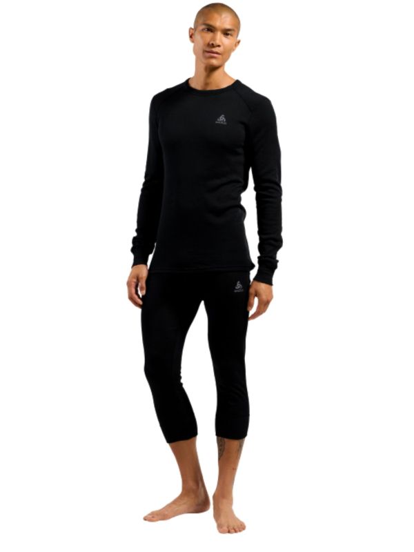 Koszulka termoaktywna męska Odlo Active Warm ECO Black