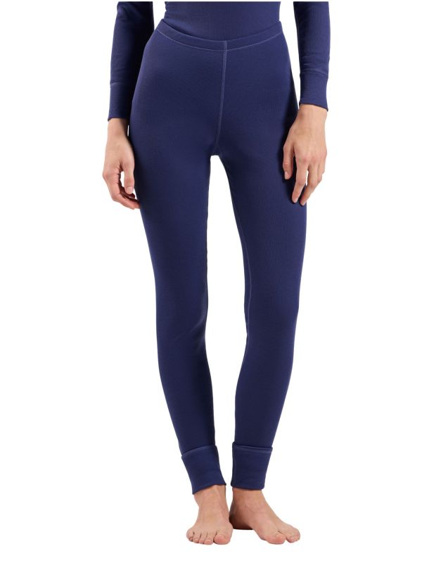 Legginsy termoaktywne damskie Odlo Active Warm Blue