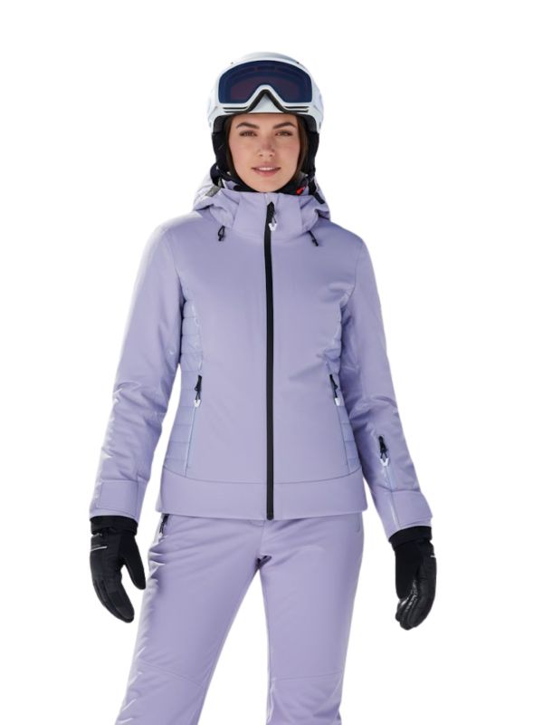 Kurtka narciarska damska EA7 Emporio Armani Cortina Toray Fashion Jacket Sweet Lavender