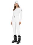 Legginsy narciarskie damskie EA7 Emporio Armani Kitzbühel Softshell Leggings White
