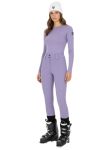 Legginsy narciarskie damskie EA7 Emporio Armani Kitzbühel Softshell Leggings Sweet Lavender