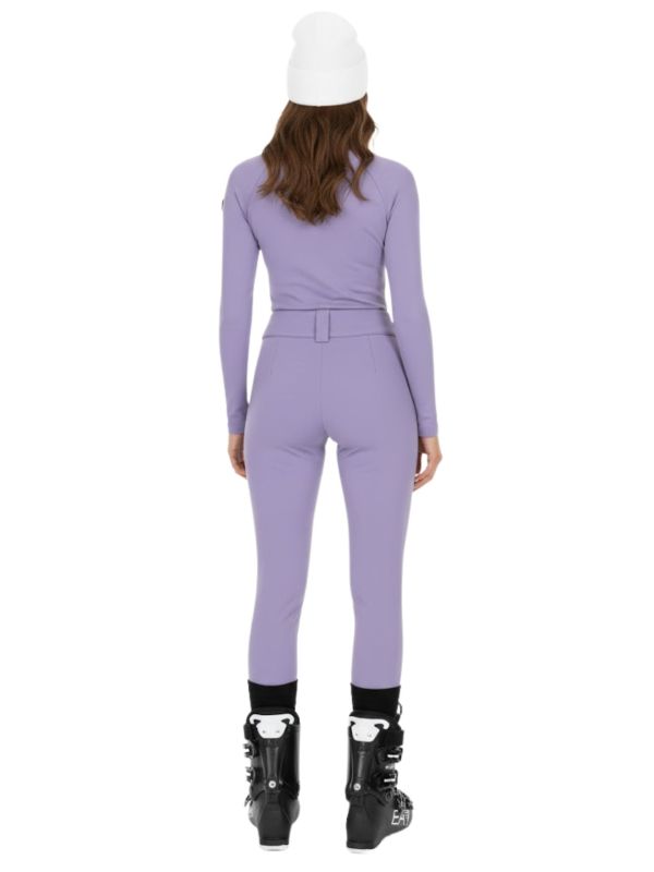 Legginsy narciarskie damskie EA7 Emporio Armani Kitzbühel Softshell Leggings Sweet Lavender