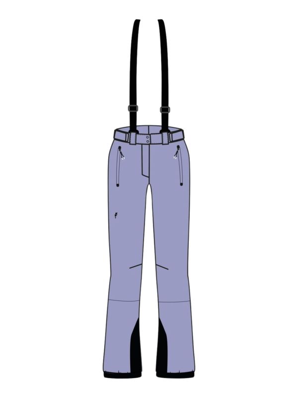 Spodnie narciarskie damskie EA7 Emporio Armani Kitzbühel Protectum7 Pant Sweet Lavender