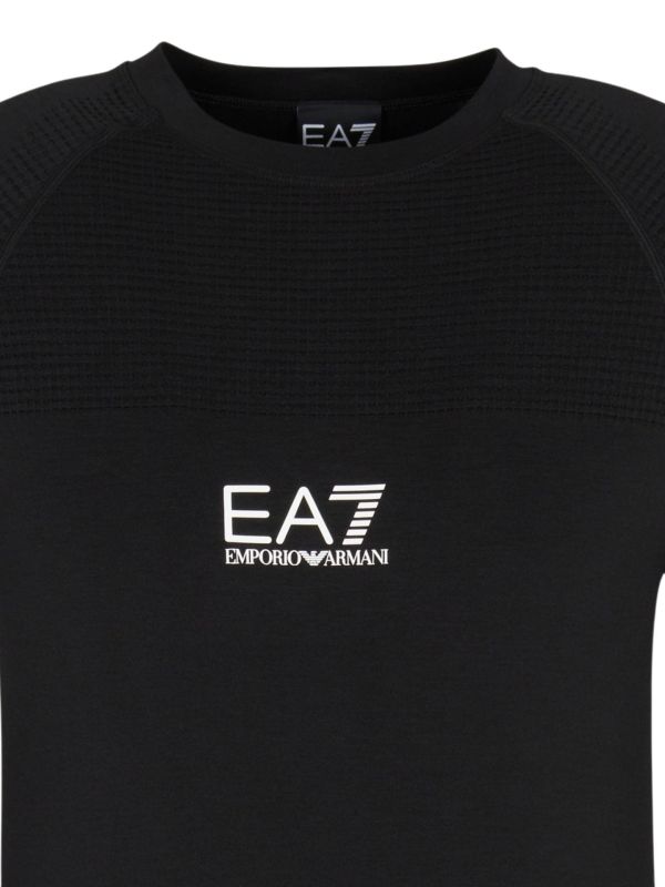 Bielizna termoaktywna unisex EA7 Emporio Armani Kitzbühel Seamless Kit Black