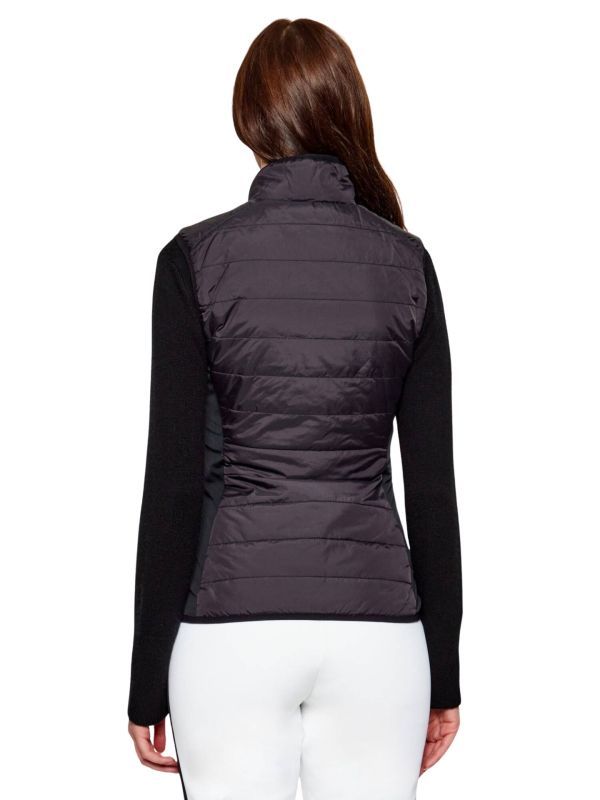 Kombinezon narciarski damski EA7 Emporio Armani Kitzbühel Softshell Tris (Jacket + Vest + Pants) White