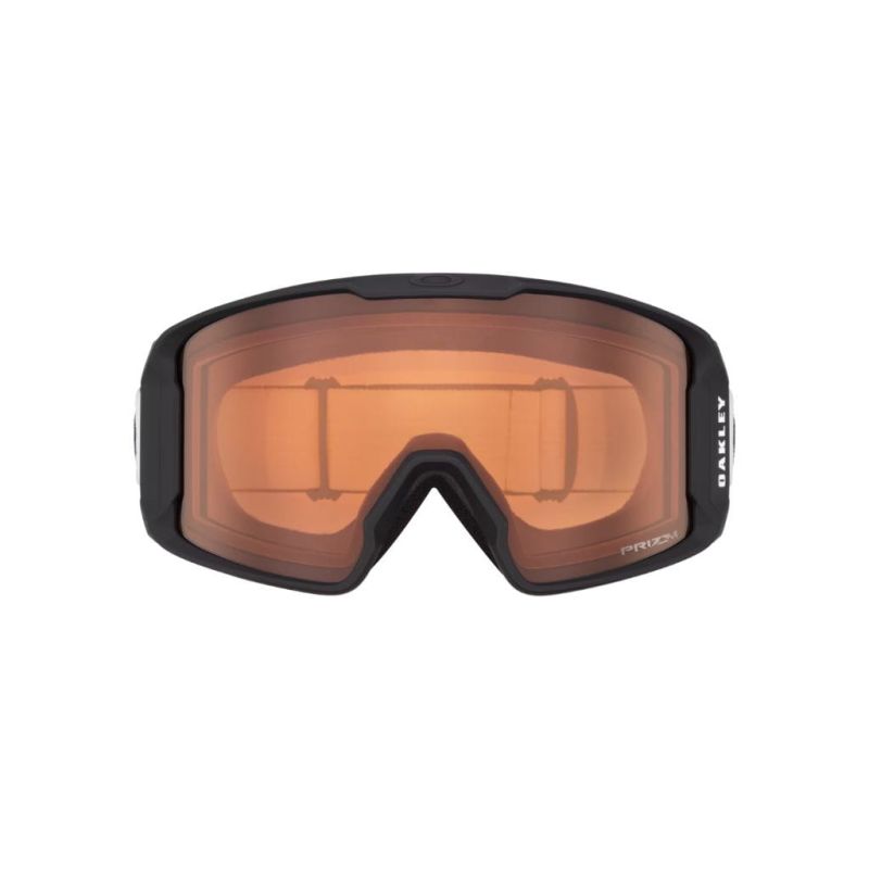 Gogle narciarskie Oakley - Line Miner M - Matte Black - Prizm Persimmon