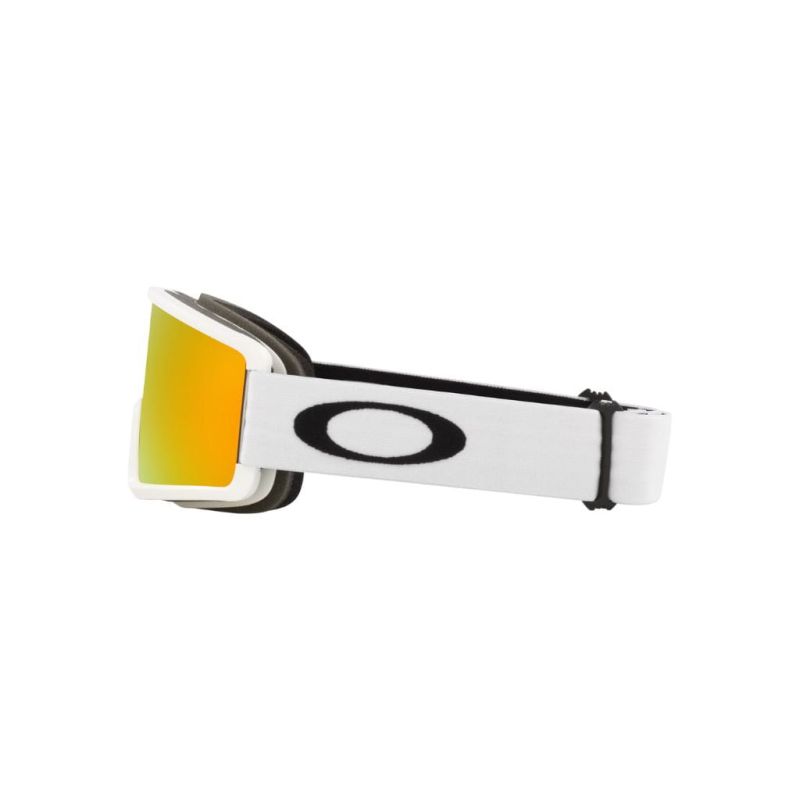 Gogle narciarskie Oakley - Target Line L - Matte White - Fire Iridium