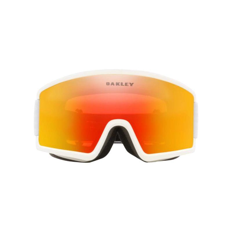 Gogle narciarskie Oakley - Target Line L - Matte White - Fire Iridium
