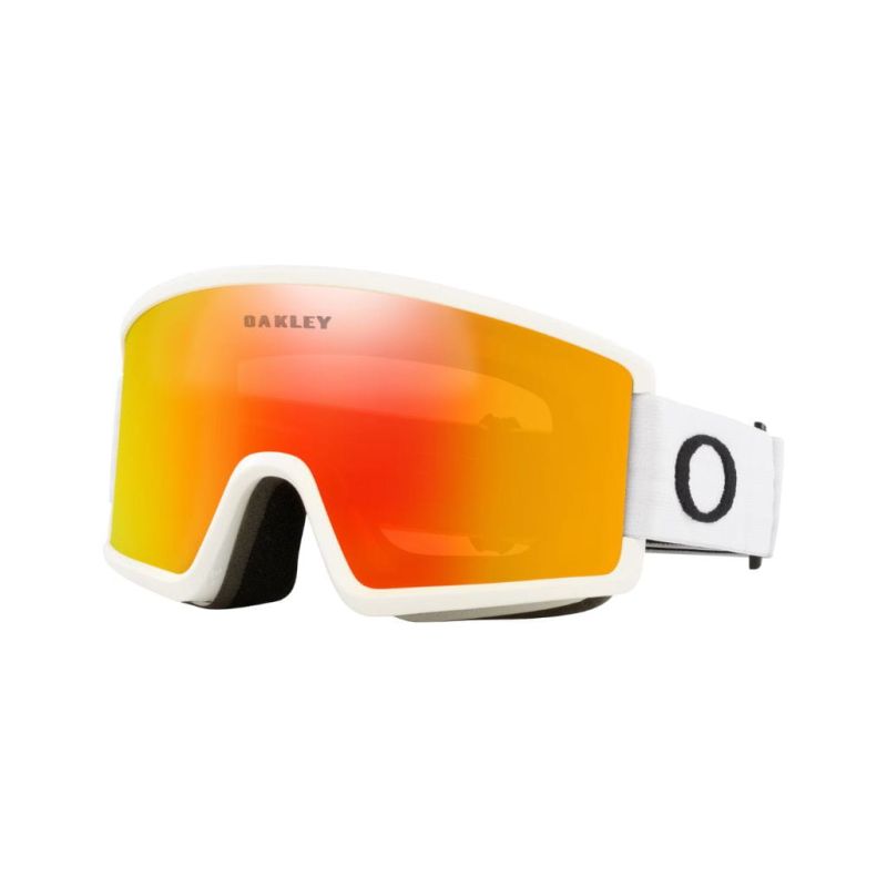 Gogle narciarskie Oakley - Target Line L - Matte White - Fire Iridium