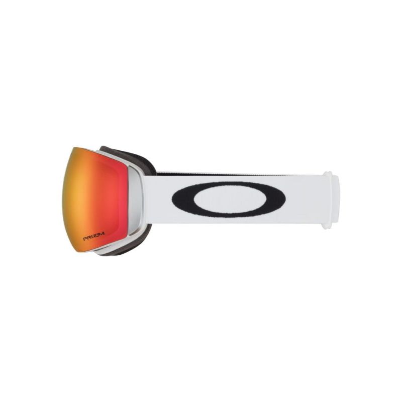 Gogle narciarskie Oakley - Flight Deck M - Matte White - Prizm Snow Torch Iridium