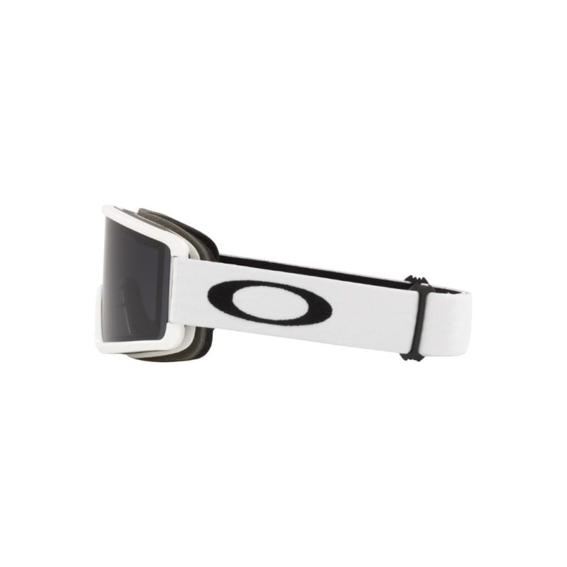 Gogle narciarskie Oakley - Target Line L - Matte White - Dark Grey