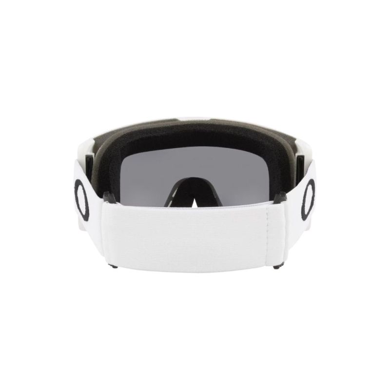 Gogle narciarskie Oakley - Target Line L - Matte White - Dark Grey