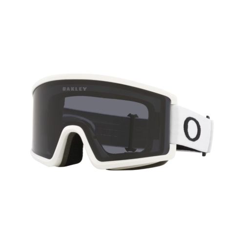 Gogle narciarskie Oakley - Target Line L - Matte White - Dark Grey
