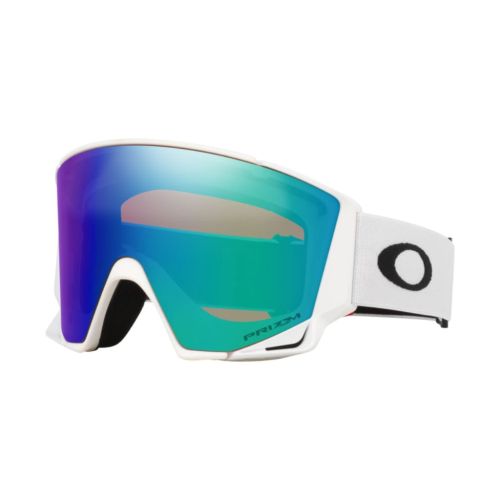 Gogle narciarskie Oakley - Flow Scape L - Matte White - Prizm Argon & Prizm Iced