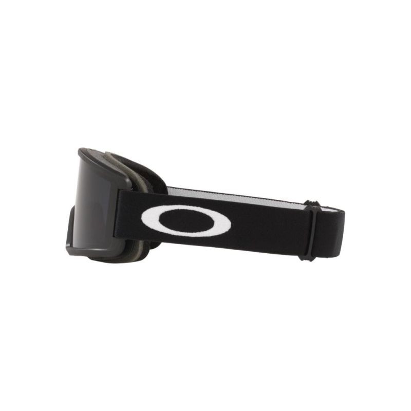 Gogle narciarskie Oakley - Target Line L - Matte Black - Dark Grey