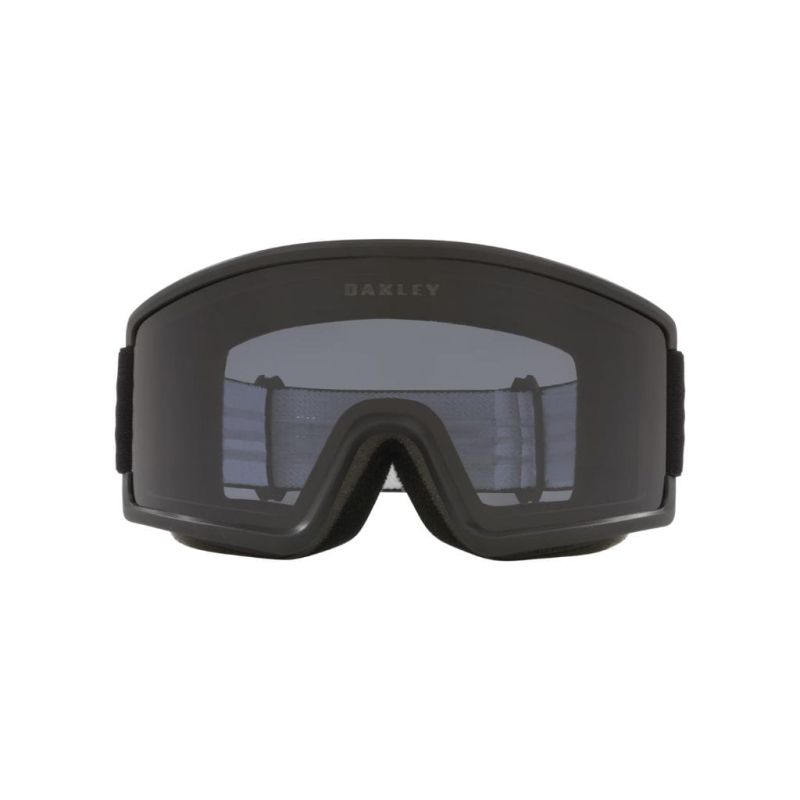 Gogle narciarskie Oakley - Target Line L - Matte Black - Dark Grey