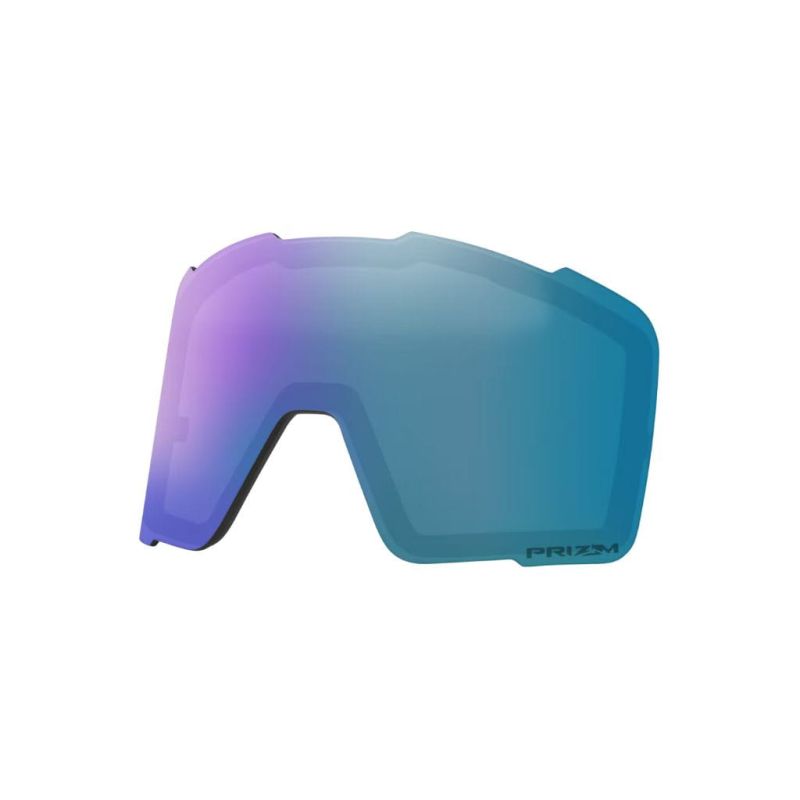 Gogle narciarskie Oakley - Line Miner Pro L - Matte White - Prizm Sage Gold & Prizm Sapphire