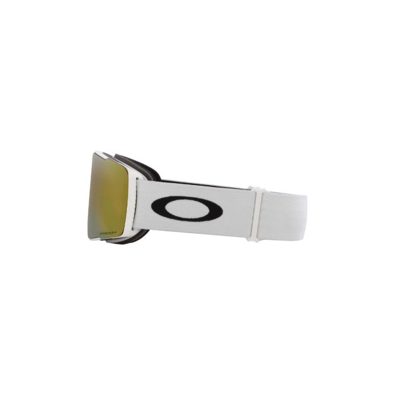 Gogle narciarskie Oakley - Line Miner Pro L - Matte White - Prizm Sage Gold & Prizm Sapphire