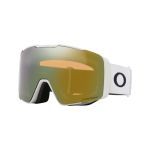 Gogle narciarskie Oakley - Line Miner Pro L - Matte White - Prizm Sage Gold & Prizm Sapphire