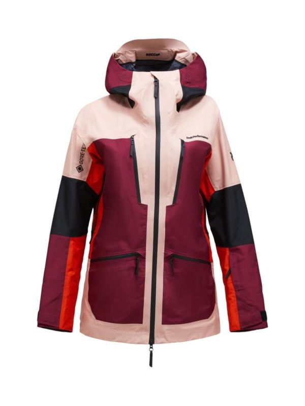 Kurtka Peak Performance damska W Vertical Gore-Tex Pro Peach Fuzz