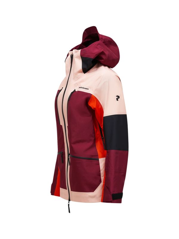 Kurtka Peak Performance damska W Vertical Gore-Tex Pro Peach Fuzz