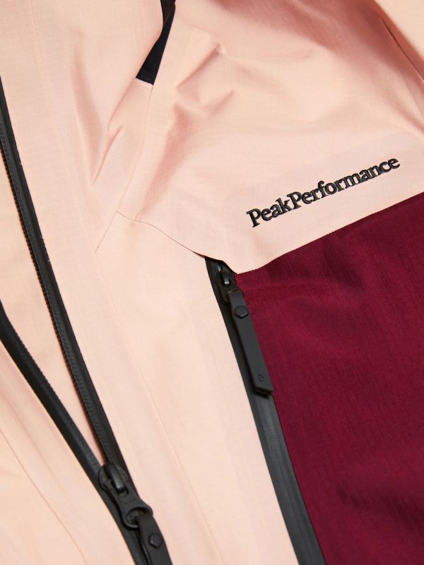 Kurtka Peak Performance damska W Vertical Gore-Tex Pro Peach Fuzz