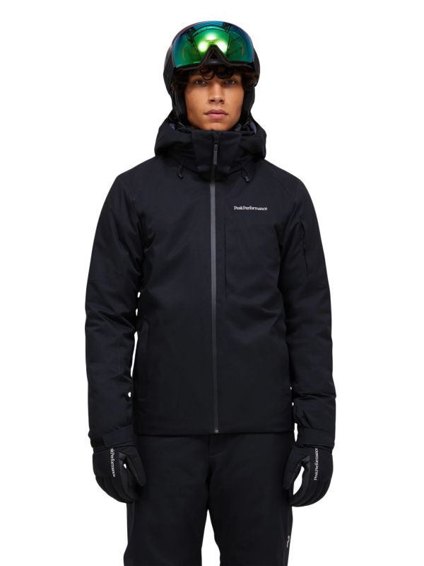 Kurtka narciarska męska Peak Performance Maroon HIPE® 2L Insulated Shell black
