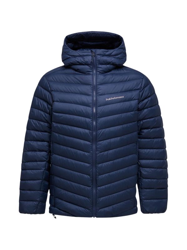 Kurtka Peak Performance męska M Frost Down Hood Jacket Blue Shadow