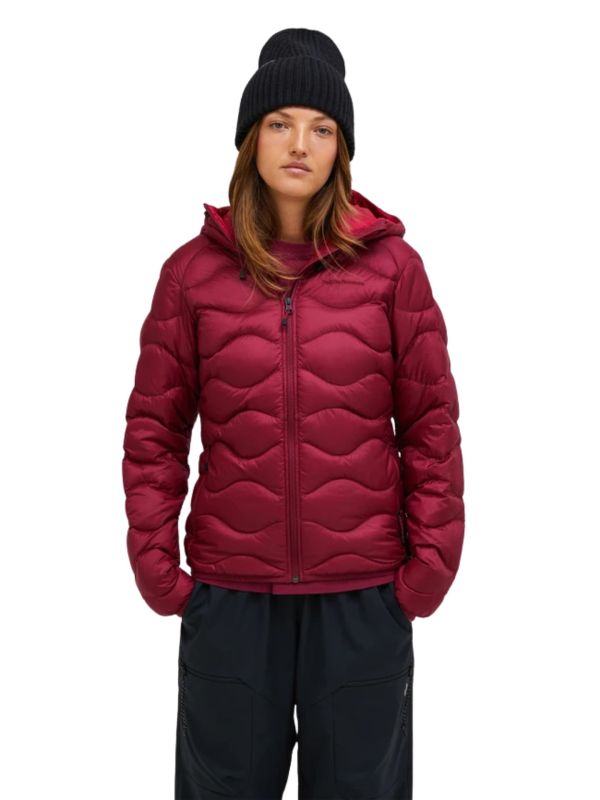 Kurtka Peak Performance damska Helium Down Hood Jacket Vertical Zenith