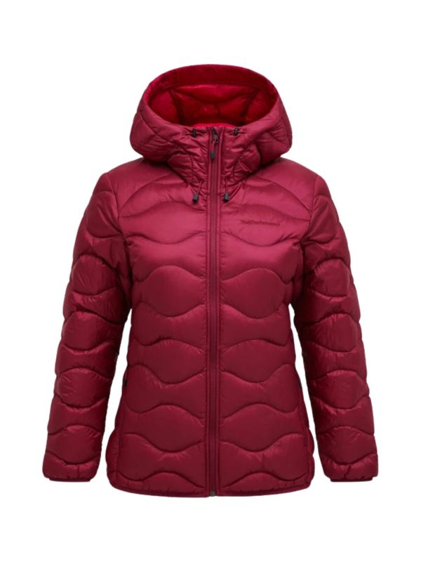 Kurtka Peak Performance damska Helium Down Hood Jacket Vertical Zenith