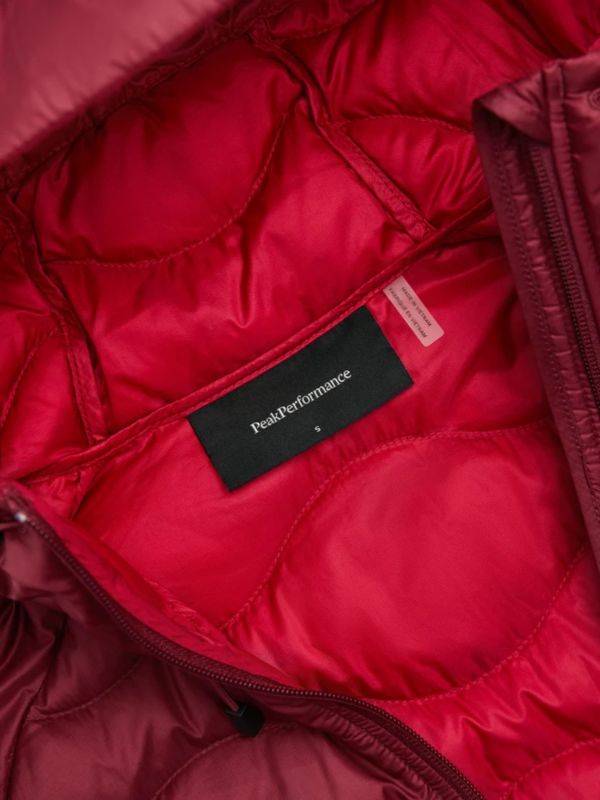 Kurtka Peak Performance damska Helium Down Hood Jacket Vertical Zenith