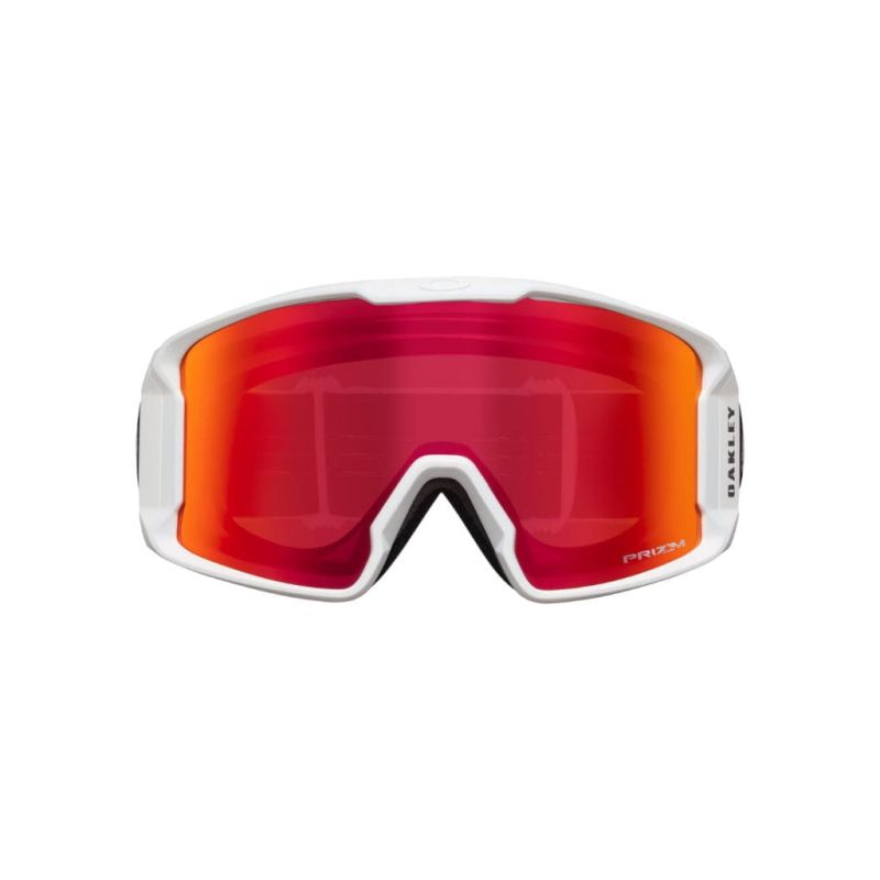 Gogle narciarskie Oakley - Line Miner M - Matte White - Prizm Snow Torch Iridium