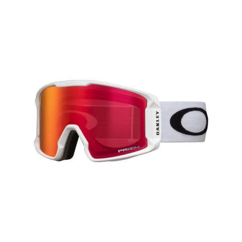 Gogle narciarskie Oakley - Line Miner M - Matte White - Prizm Snow Torch Iridium