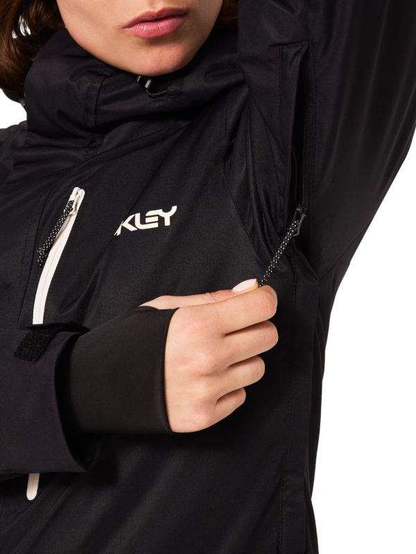 Kurtka narciarska damska Oakley WMNS TNP TBT Insulated Jacket Blackout