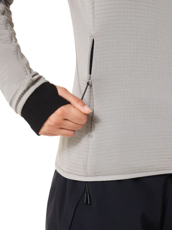 Bluza damska Oakley W. Canopy Full Zip Sweatshirt Cement