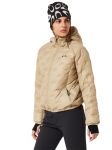 Kurtka narciarska damska Oakley W. Drift O-Puff Jacket Pebble