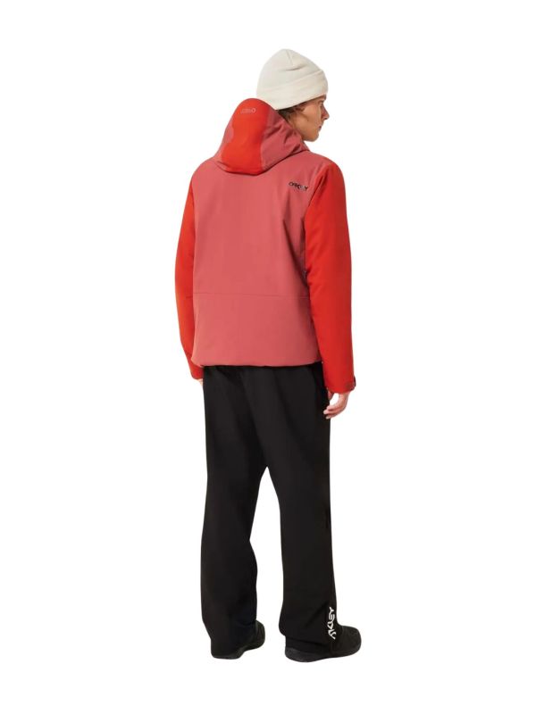 Kurtka narciarska męska Oakley TNP TBT Insulated Anorak Flame Red/Rosewood