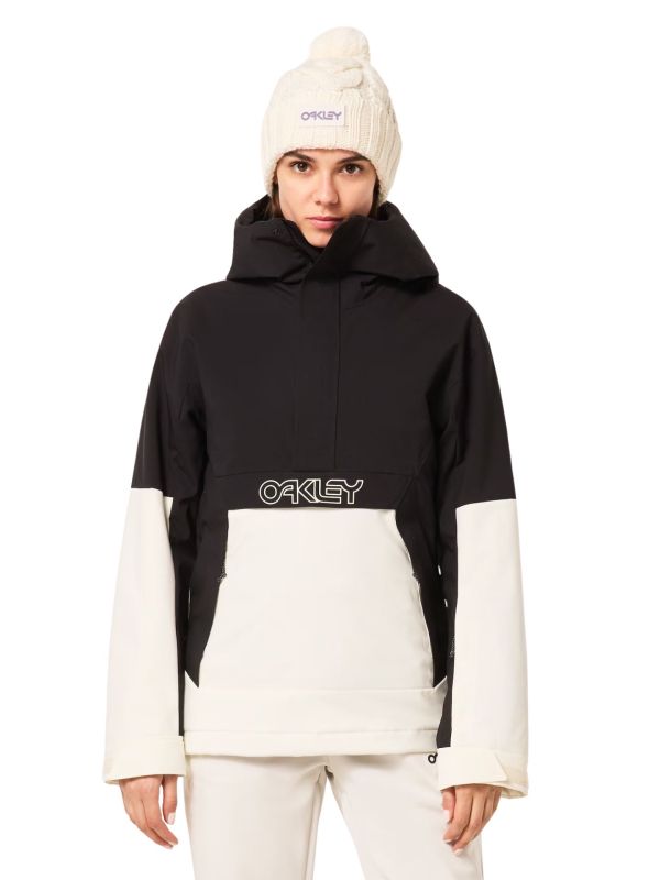 Kurtka narciarska damska Oakley WMNS TNP TBT Insulated Anorak Arctic White/Blackout