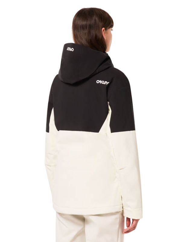 Kurtka narciarska damska Oakley WMNS TNP TBT Insulated Anorak Arctic White/Blackout