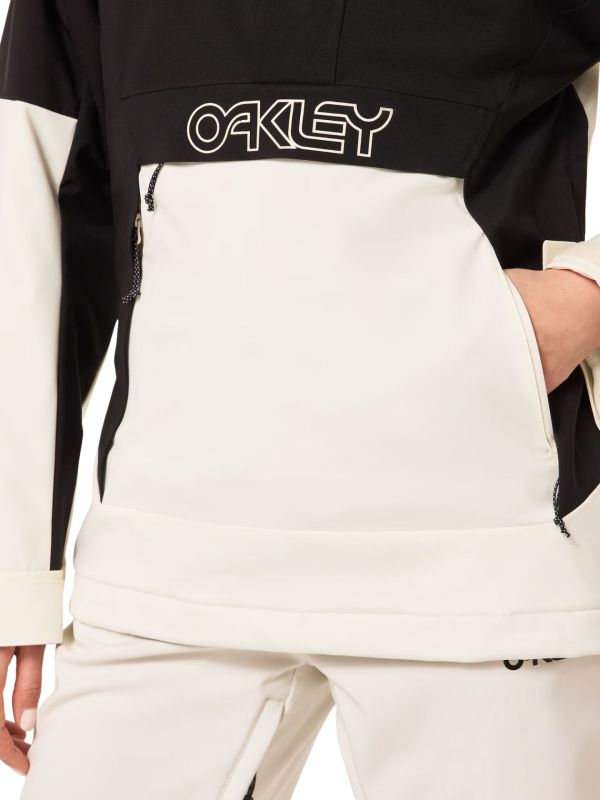 Kurtka narciarska damska Oakley WMNS TNP TBT Insulated Anorak Arctic White/Blackout