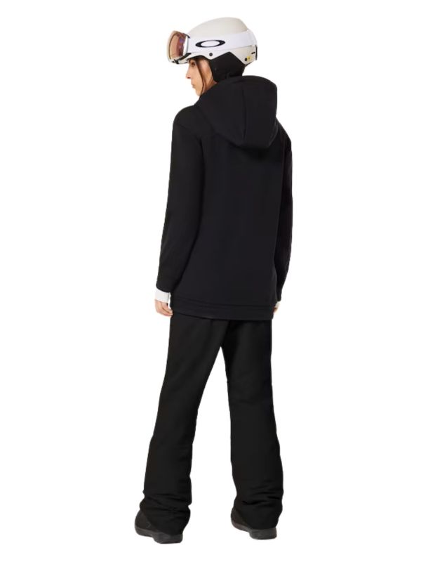 Bluza damska Oakley W.TNP Nose Grab Softshell Hoodie Blackout/White