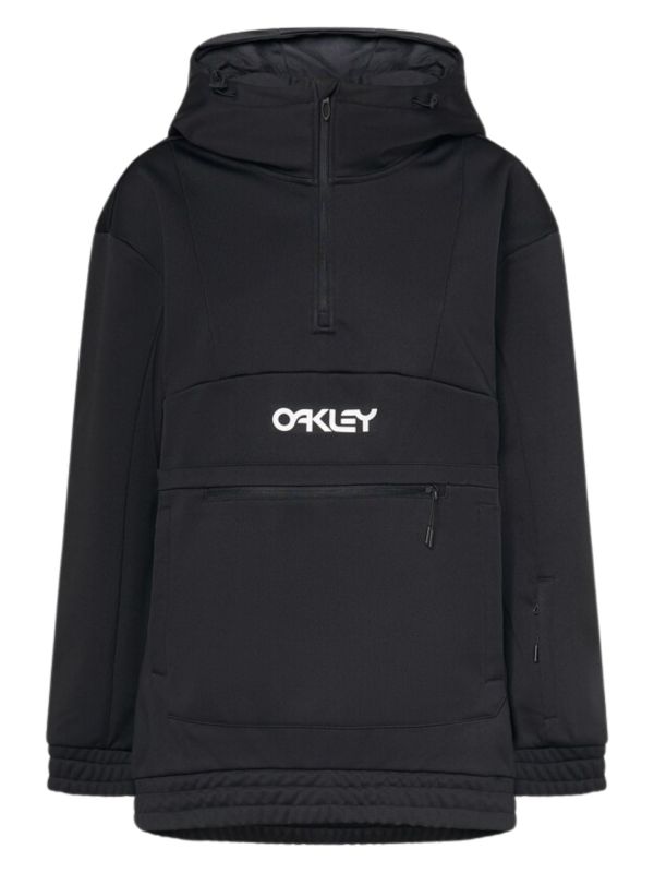Bluza damska Oakley W.TNP Nose Grab Softshell Hoodie Blackout/White