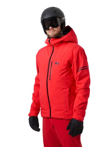 Kurtka narciarska męska Helly Hansen Swift Team Alert Red