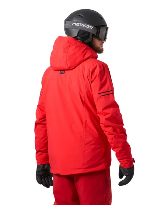 Kurtka narciarska męska Helly Hansen Swift Team Alert Red