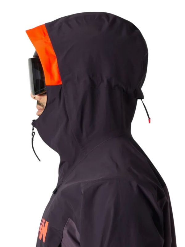 Kurtka narciarska męska Helly Hansen Sogn Tinden Shell Black Grape