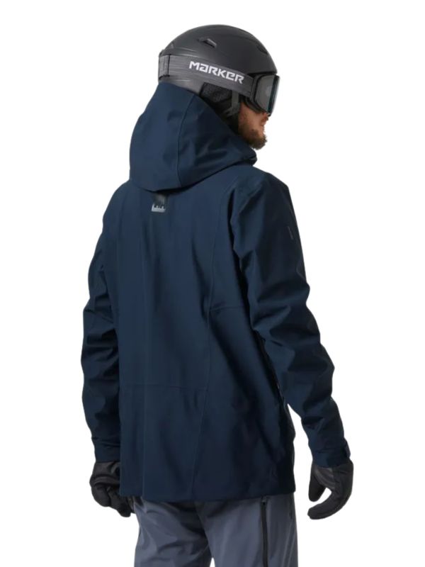 Kurtka narciarska męska Helly Hansen Alpha Long Navy