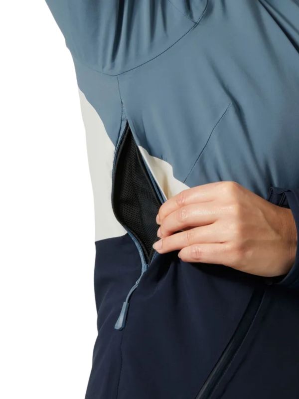 Kurtka narciarska damska Helly Hansen Kvitfjell Race Navy Washed Navy