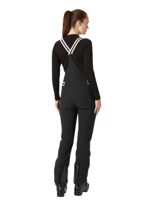 Spodnie narciarskie damskie Helly Hansen Avanti Softshell Bib Black
