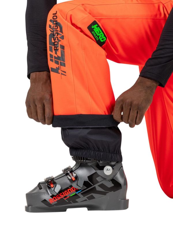 Spodnie narciarskie Rossignol Hero Blackside Insulated Neon Red